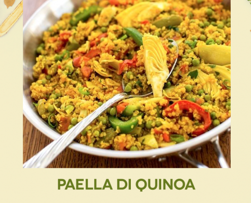 paella di quinoa Farmanatura