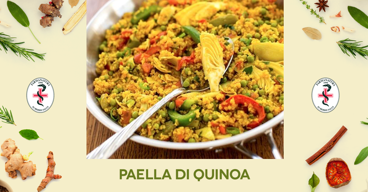 paella di quinoa Farmanatura