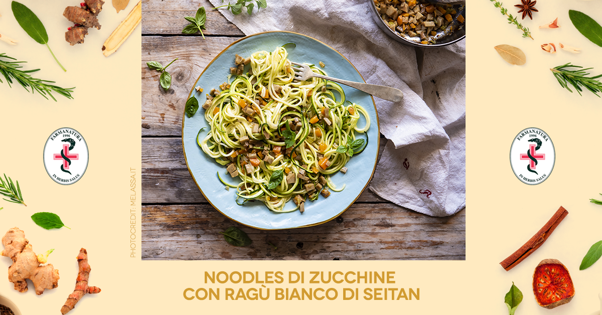 ricetta noodles di zucchine Farmanatura